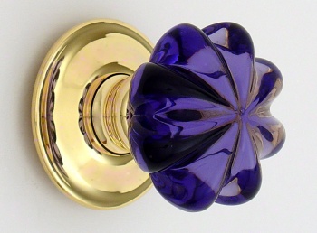 Daisy Glass Door Knobs